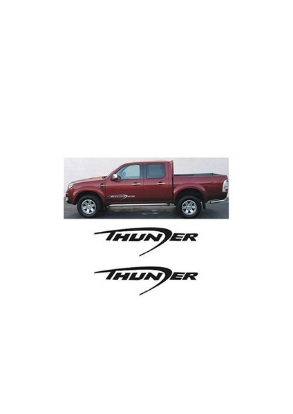 Sticker Master Ford Thunder Oto Motor Pc Etiket