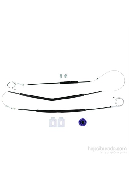 Audi A3 MK1 8L 8L1 1996-2003 4/5 Kapı 8L4837461 İçin Elektrikli Ön Sol Kapı Cam Kriko Tamir Seti fiyatları