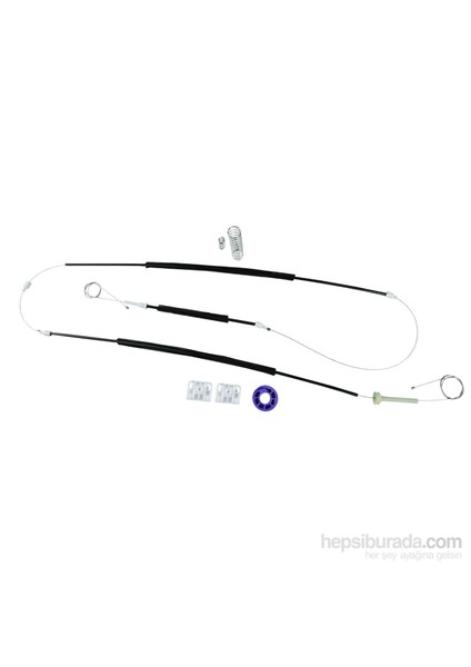 Audi A3 MK2 8P1 8PA 2003-2012 2/3 Kapı HB Coupe 8P3837461 İçin Sol Kapı Cam Kriko Tamir Seti