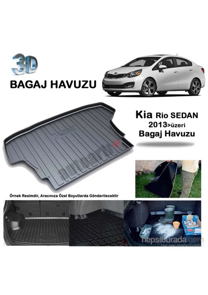 Kia Rio Sedan Bagaj Havuzu 2012/Üzeri-9007617