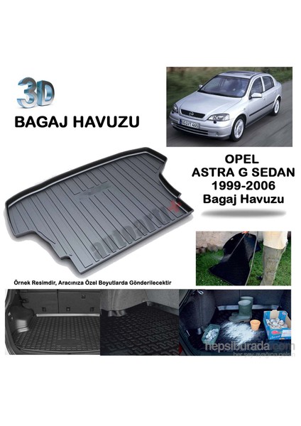 Opel Astra G Sedan Bagaj Havuzu-9007637