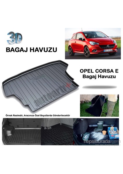 Opel Corsa E Bagaj Havuzu-9007645