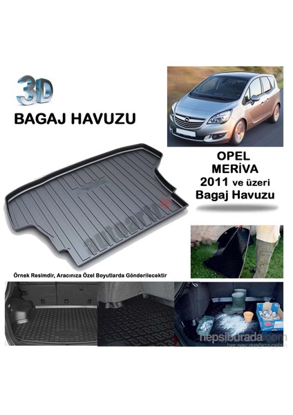 Opel Meriva Bagaj Havuzu 2011/Üzeri-9007647