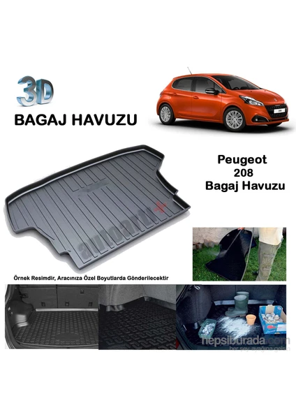 Peugeot 208 Bagaj Havuzu-9007651