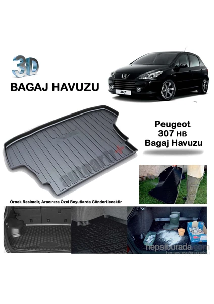 Peugeot 307 Hb Bagaj Havuzu-9007659