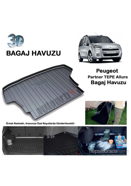 Peugeot Partner Allure Bagaj Havuzu-9007664