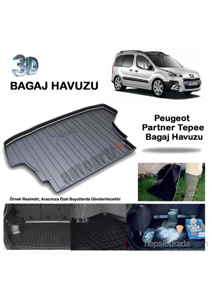 Peugeot Partner Tepee Bagaj Havuzu-9007665