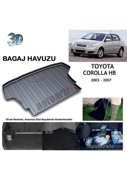 Toyota Corolla Hb Bagaj Havuzu 2003/2007-9007722