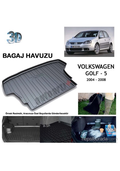 Volkswagen Golf 5 Bagaj Havuzu-9007732