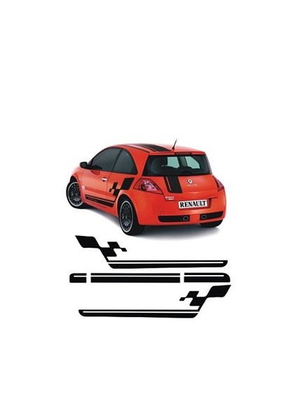 Sticker Master Renault Sport Sticker Set Oto Motor Pc Etiket