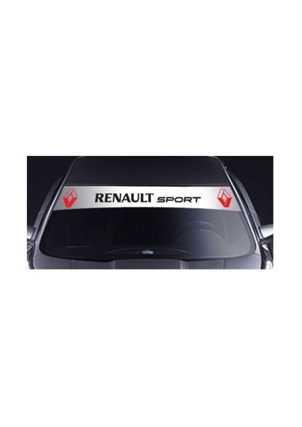 Sticker Master Renault Sport Güneşlik Sticker Oto Motor Pc Etiket