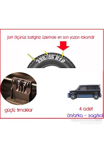 Racing 16 İnç Jant Kapağı Seti 268831