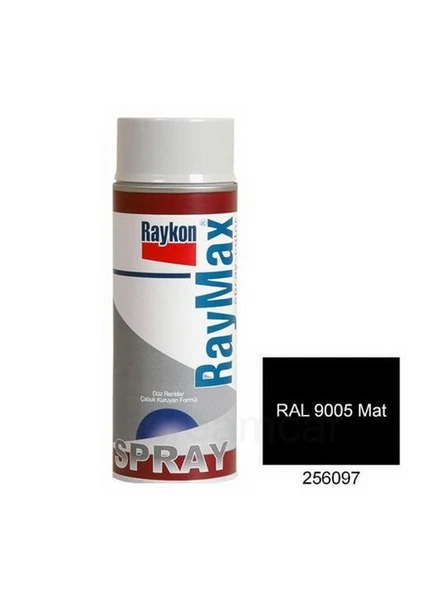 Mat Siyah (Ral 9005) Akrilik Sprey Boya 400 Ml. 04256097