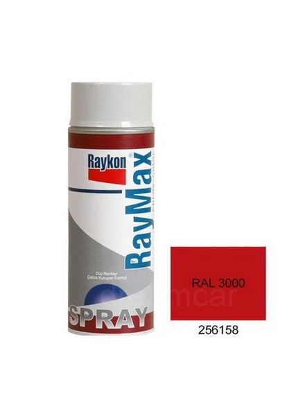 Parlak Ateş Kırmızı (Ral 3000) Akrilik Sprey Boya 400 Ml. 04256158