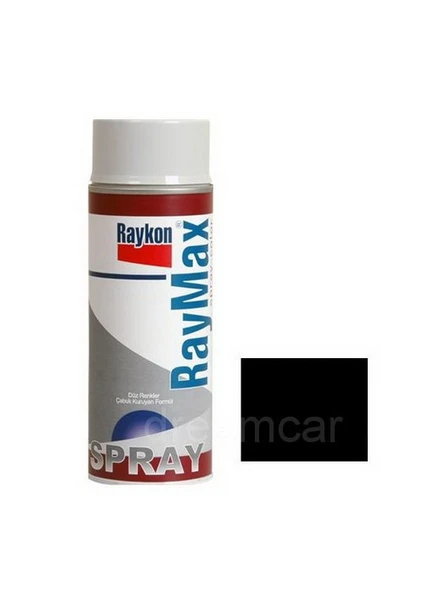 690c Dereceye Dayanıklı Siyah Akrilik Sprey Boya 400 Ml. 04256424