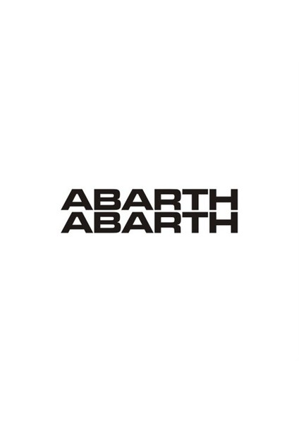 Sticker Master Abarth Sticker Oto Motor Pc Etiket