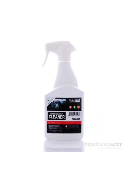 Valet Pro Classic Carpet Cleaner - Kumaş Taban ve Koltuk Temizleyici Sprey 500 ml