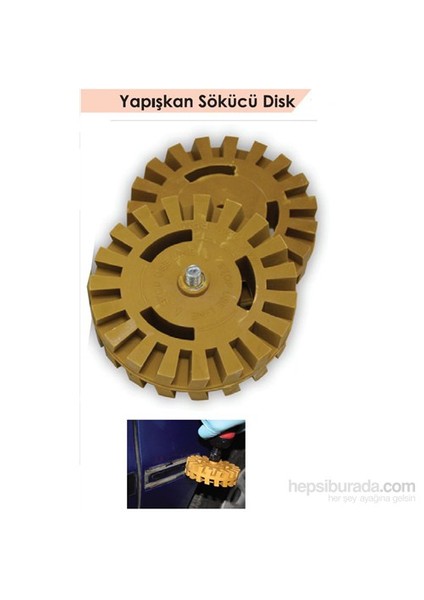 Profesyonel TIRTILLI Yapışkan ve Şerit Sökücü Disk 102873
