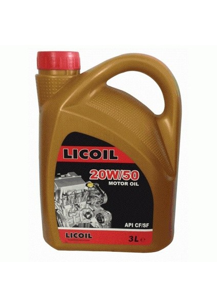 20W-50 3 Litre Motor Yağı ( Üretim Yılı: 2021 )
