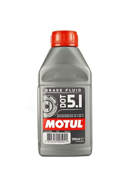 Dot 5.1 %100 Sentetik Fren Hidroliği 500 Ml.
