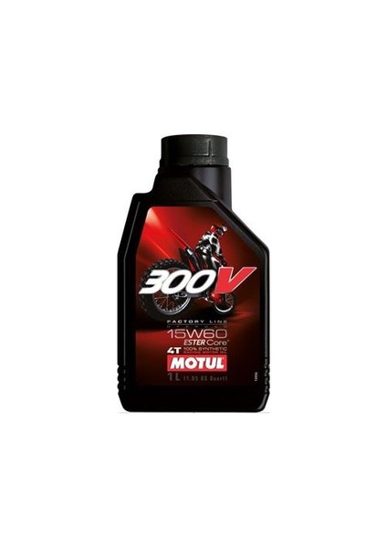 300V FL Off Road 15W60 4 Litre Motosiklet Yağı
