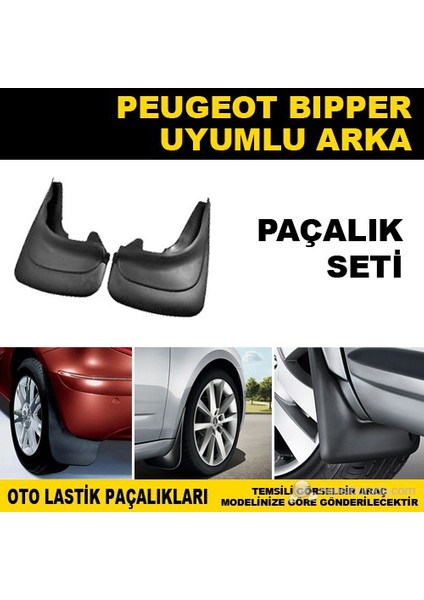 Peugeot Bipper Arka Paçalık Seti 39226