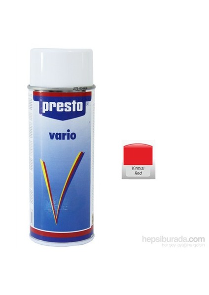 PRESTO KIRMIZI Sprey Boya 968820