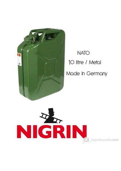 UNITEC MILITARY Metal Benzin Bidonu 10 Litre 855880