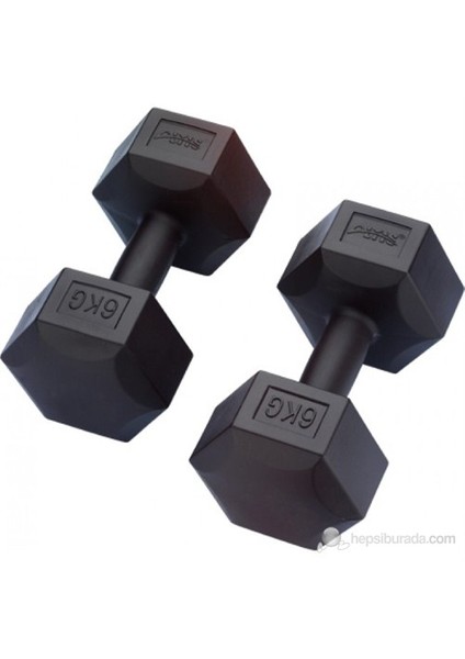 Ds 86 Köşeli Dambıl Set 2x6kg