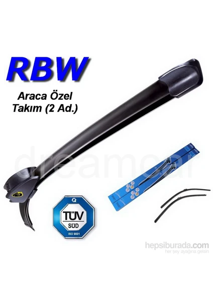 Rbw Volkswagen Transporter T5/T6 2013 ve Sonrası Kasa İçin Muz Silecek Tk. 60cm+60cm 390402