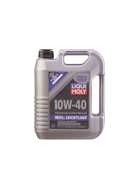 Liqui Moly MoS2 Leichtlauf 10W-40 5 Litre Motor Yağı (Üretim Yılı: 2023)