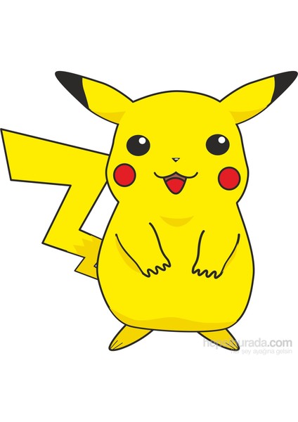 Pokemon Go Picachu Sticker Oto Motor Pc Etiket