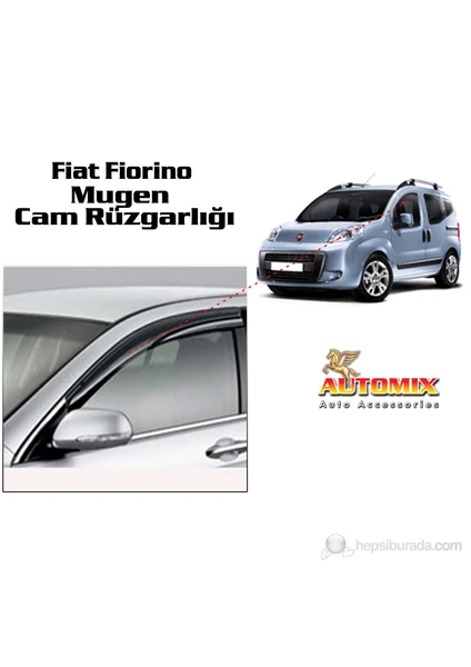 Fiat Fiorino Mugen Cam Rüzgarlığı