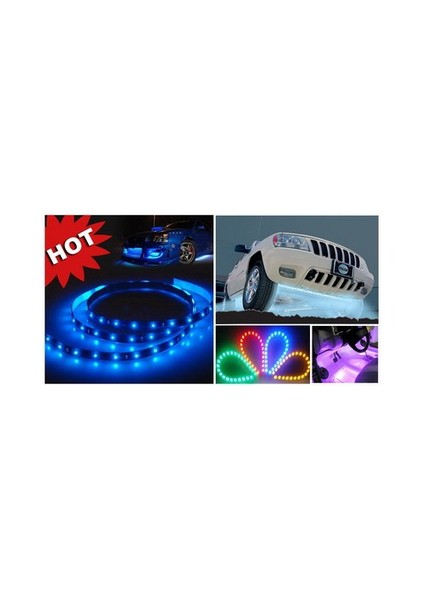 Elastik Led Neon Lamba 100 Cm. Kırmızı 2'li 3539803