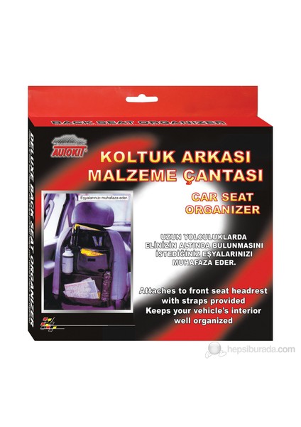 Koltuk Arkası Malzeme Çantası