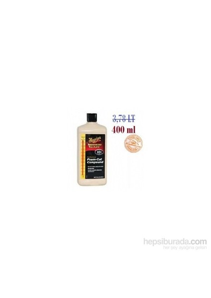 Çizik Çıkarıcı Pasta Meguiars 101 Foam Pad Compound 400 Ml