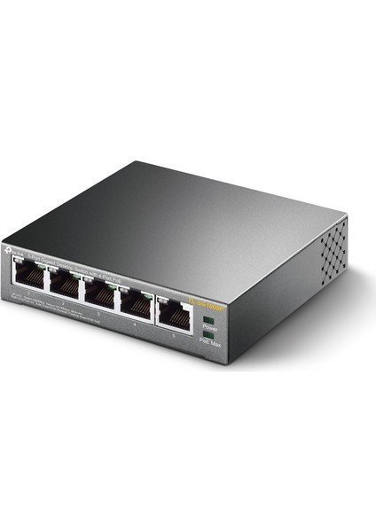 TL-SG1005P, 4 Port PoE Destekli 10/100Mbps Masaüstü 5-Port Gigabit Switch