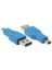 Usb 3.0 A M - Mikro 5P M - Nickel/Blue 1