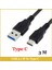 Usb 3.1 Am / Cm Od4.2 Siyah - 3M 1