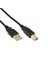 Usb 2.0 Am / Bm Round, Gold Siyah - 1,8M 1