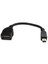 Mini 5P M Otg / Usb 2.0 A F - 10Cm - Nickel/Black 1