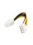 4P 8P Dual Cpu Motherboard With A Switch, Cpu Adapter Power Cord - 15Cm 1