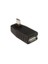 Usb F / Mikro 5P M 90Derece - Nickel/Black 1