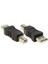 Usb 2.0 M / Usb 2.0 B M - Nickel/Black 1