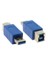 Usb 3.0 A M / Usb B F Dönüştürücü - Nickel/Blue 1