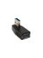 Usb 3.0 A M / A F 90Derece Dönüştürücü - Nickel/Black 1