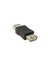 Usb A F / Usb A F - Nickel/Black 1