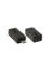 Usb 2.0 Micro M / Usb 2.0 Micro F Dönüştürücü - Nickel/Black 1