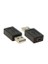 Usb 2.0 A M / Usb Mini 9P F Dönüştürücü - Nickel/Black 1