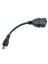 Usb 2.0 F / Micro Usb M Dönüştürücü (Otg Kablo) - 7Cm 1
